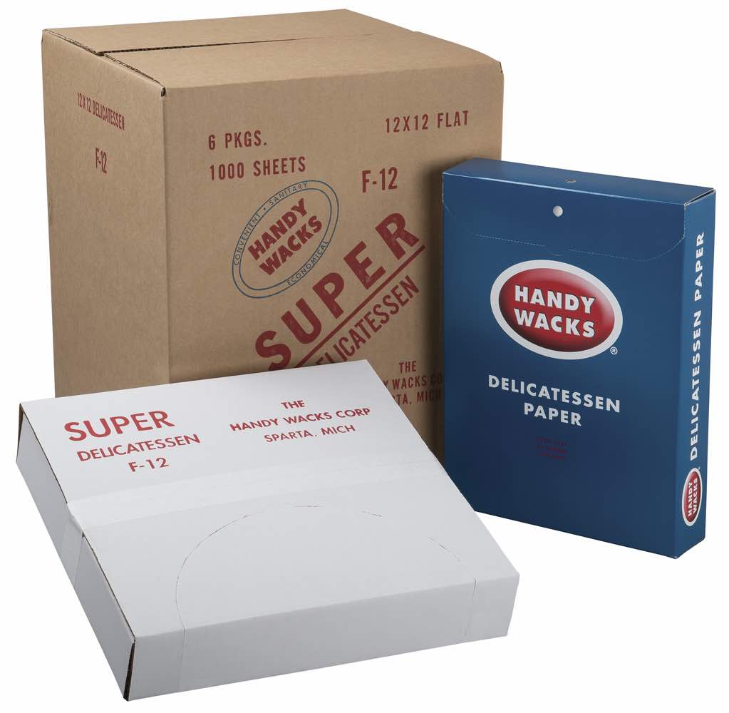 Flat Deli Products | Handy Wacks Waxed Paper Products