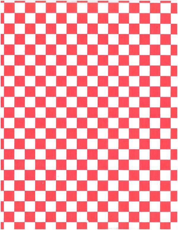 Handy Wacks FDP12RC-X, 12x12-Inch White Flat Deli Paper with Red Stripe  Print, 1000-Piece Pack