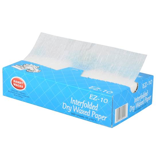 HANDY WACKS DELI PAPER FLAT SHEET 12 X 12 X 2.5 6-1000 COUNT*Pack Size  =6-1000 COUNT-#F-12